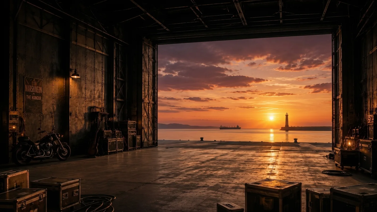 THE OPEN DOOR: 海へ向けて扉が開く。